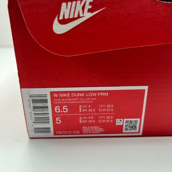 New Nike Dunk Low Premium Lilac Bloom - Sizes 6.5, 8.5 & 10 - Picture 7 of 7